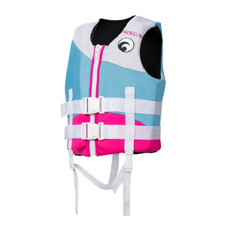 

HiSEA L002 Foam Buoyancy Vests Flood Protection Drifting Fishing Surfing Life Jackets for Children, Size: XL(Blue Red)