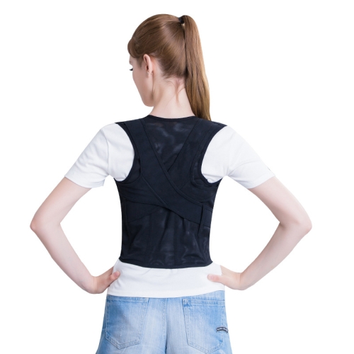 

Male And Female Adult Kyphosis Correction Belt Student Sitting Posture Abdomen Correction Belt, Specification: S