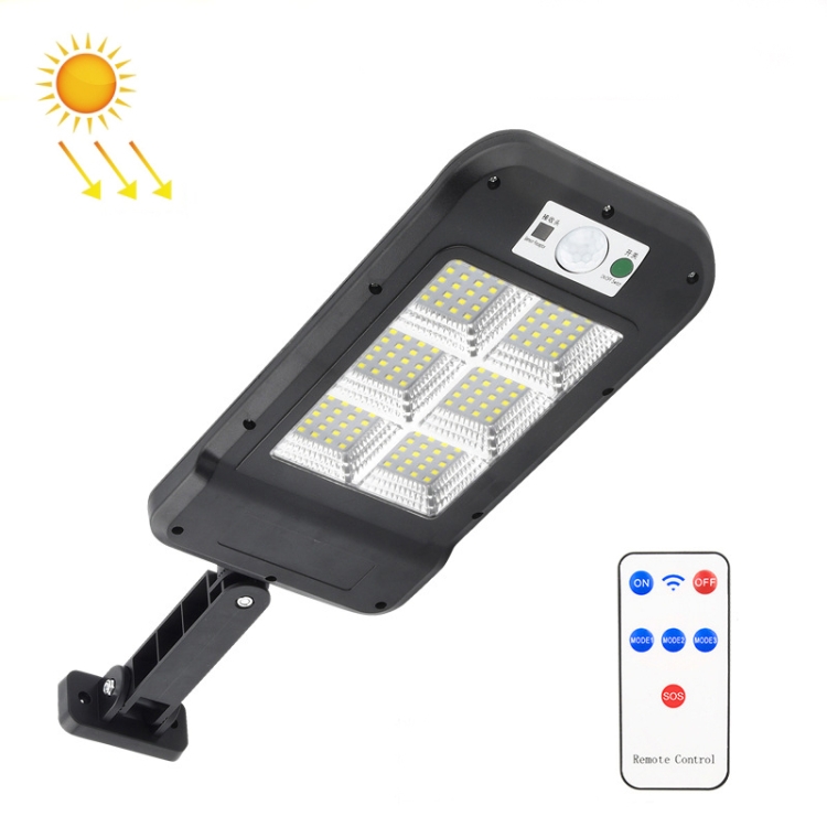 

Solar Wall Light Outdoor Waterproof Human Body Induction Garden Lighting Household Street Light 6 x 20LED With Remote Control