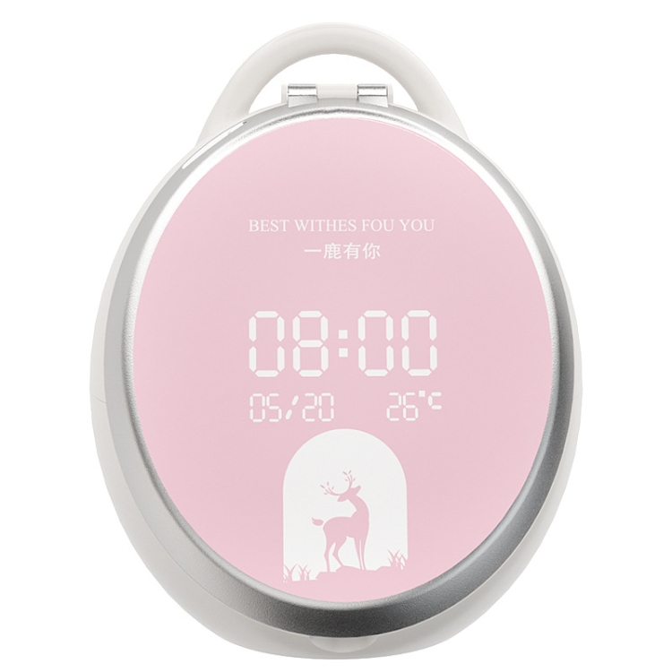 

Desktop Cosmetic Storage Box With LED Light With Mirror, Colour: Pink (Ultimate Version)