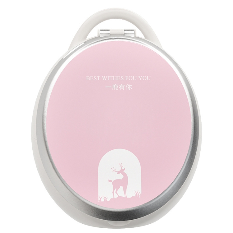 

Desktop Cosmetic Storage Box With LED Light With Mirror, Colour: Pink (Deluxe Edition)