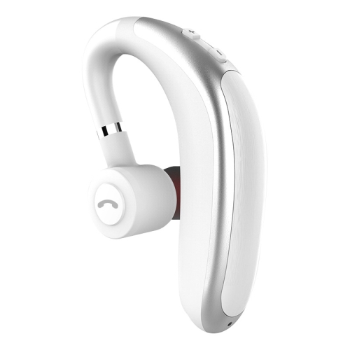 

K20 Wireless Bluetooth Earphone 5.0 Car Ear-Mounted Headset Supports Long Standby & Battery Display & HD Call(White )