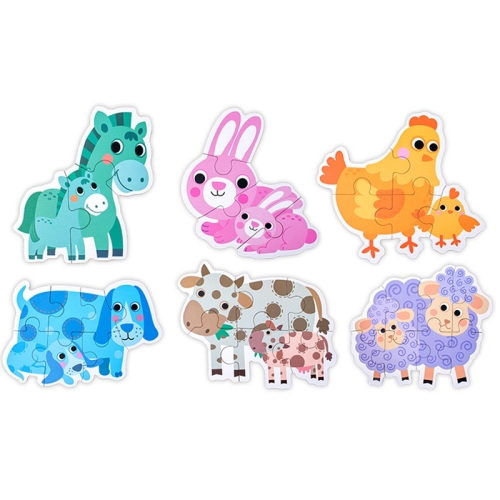 

Children Early Education Wooden Picture Puzzle Toys(Sheep )