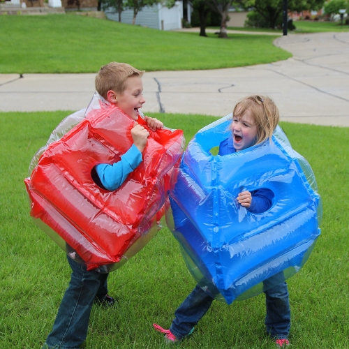 

2 PCS / Set Fun Games Props Inflatable Bumper Collision Bucket Bumper Ball Children Outdoor Activities Toy