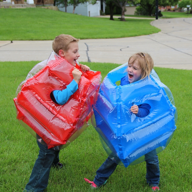 

2 PCS / Set Fun Games Props Inflatable Bumper Collision Bucket Bumper Ball Children Outdoor Activities Toy