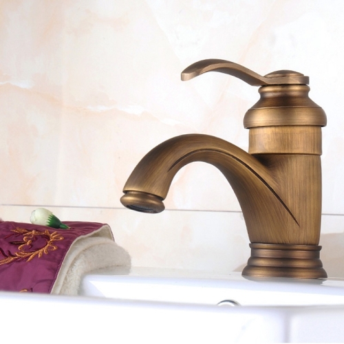 

Bathroom All-Brass Faucet Mixed Water Basin Faucet