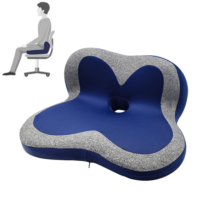 

Memory Foam Petal Cushion Office Chair Home Car Seat Cushion, Size: Without Storage Bag(Starry Blue)