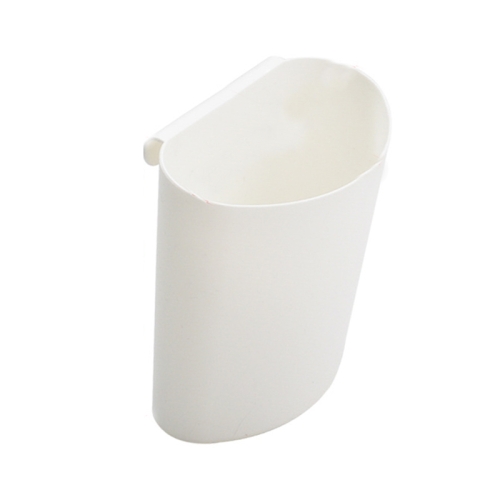 

7 PCS Portable Hanging Bucket Kitchen Tableware Sundries Storage Plastic Box B Style(White)