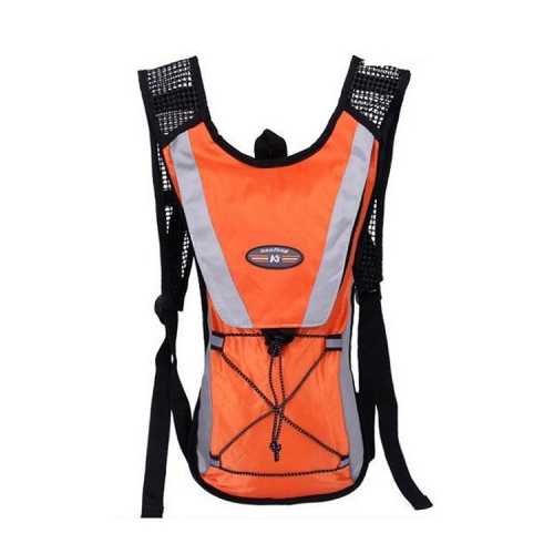 

Outdoor Sports Mountaineering Cycling Backpack Water Bottle Breathable Vest(Orange)