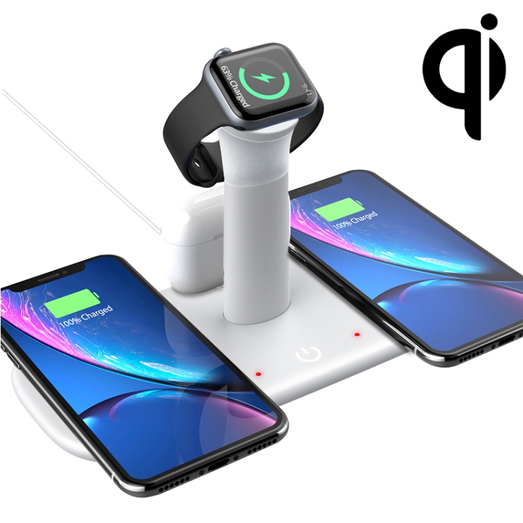 

LH5 Five-In-One Multi-Function Wireless Charger with Night Light For IPhone / Apple Watch / AirPods