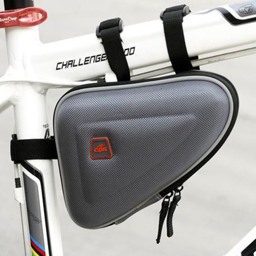 

CBR EVA Hard Shell Bag Mountain Bike Bicycle Triangle Bag Saddle Bag(Gray)