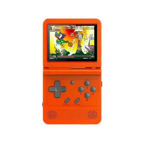 

3 inch Screen Mini Handheld Game Console 64-bit Retro Game Player 32G (Red)