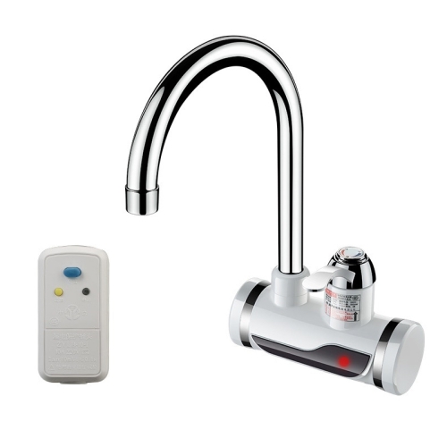 

Kitchen Instant Electric Hot Water Faucet Hot & Cold Water Heater EU Plug Specification: Lamp Shows Leakage Protection Side Water Inlet