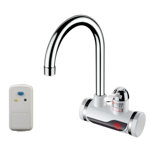 

Kitchen Instant Electric Hot Water Faucet Hot & Cold Water Heater EU Plug Specification: Digital Leakage Protection Side Water Inlet