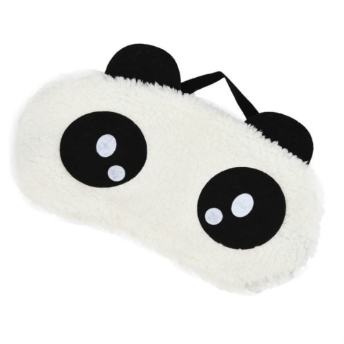 

2 PCS Panda Pattern Cotton Goggles Aid Relax Travel Home Use Sleep Eye Mask(C0AA5)