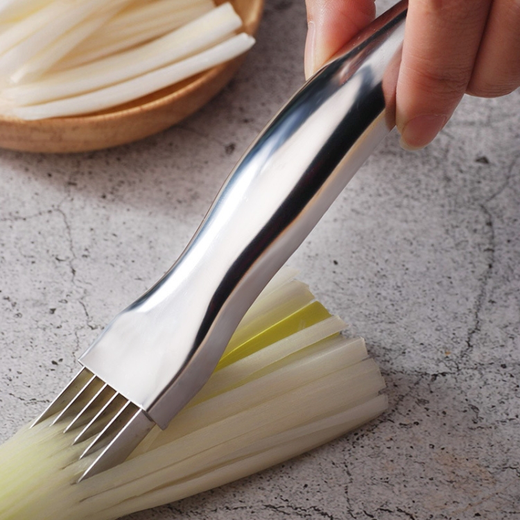 

2 PCS Stainless Steel Scallion Knife Kitchen Gadgets