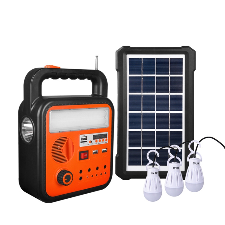 

T02 Solar Multifunctional LED Emergency Light Bulb with Power Bank and Bluetooth Speaker Function