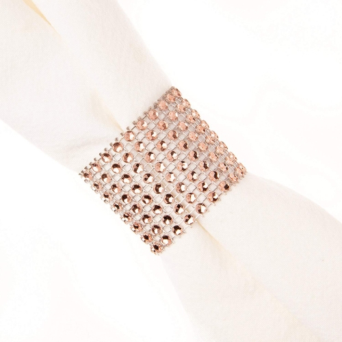 

50 PCS Western Restaurant Hotel Tableware Diamond Napkin Button