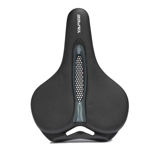 

YAFEE YF-1120 Bicycle Seat Mountain Bike Silicone Saddle Gel Bicycle Seat Saddle(Black)