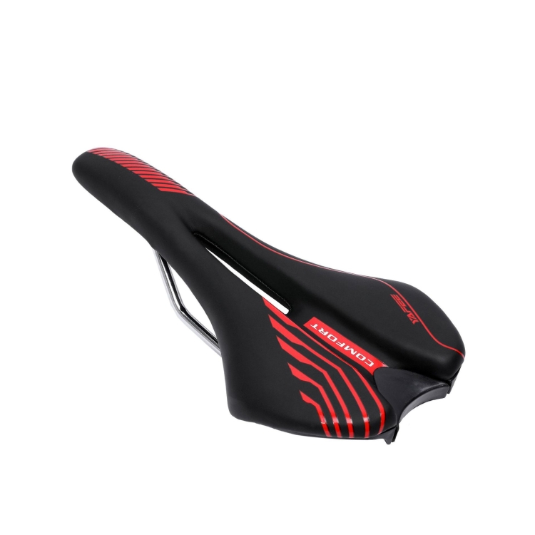 

YAFEE YF-1089 Bicycle Seat Mountain Bike Seat Bicycle Seat Saddle Bicycle Accessories(Red)