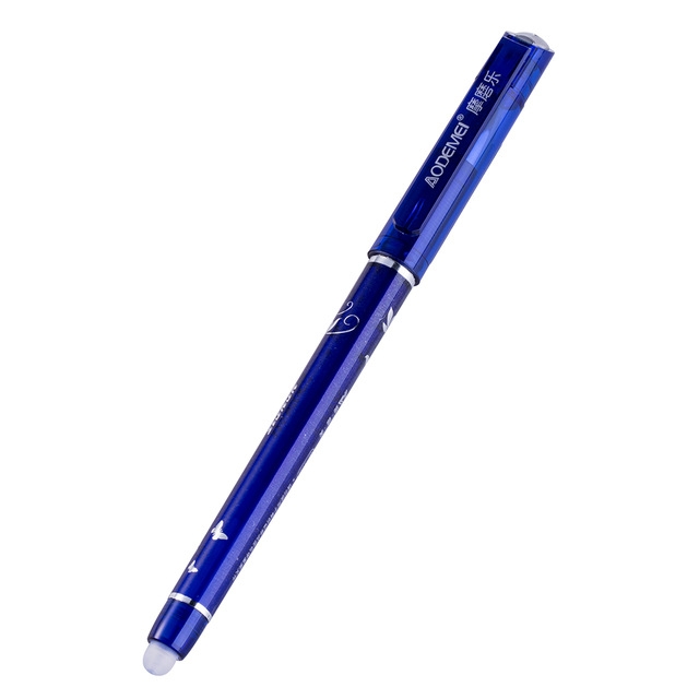 

12 PCS Magic Pen Office Supplies Student Exam Spare Erasable Pen(Blue)