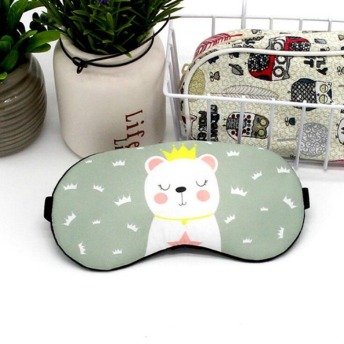 

2 PCS Artificial Silk Creative Shade Sleep Eye Mask with Ice Bag(J-8615)