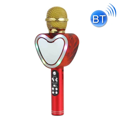 

Q5 Mobile Phone Karaoke KTV Wireless Bluetooth Microphone(Red)