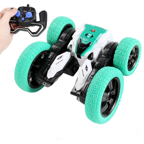 

RC Remote Control Dump Truck Stunt Car Rolling And Twisting Car(Green )