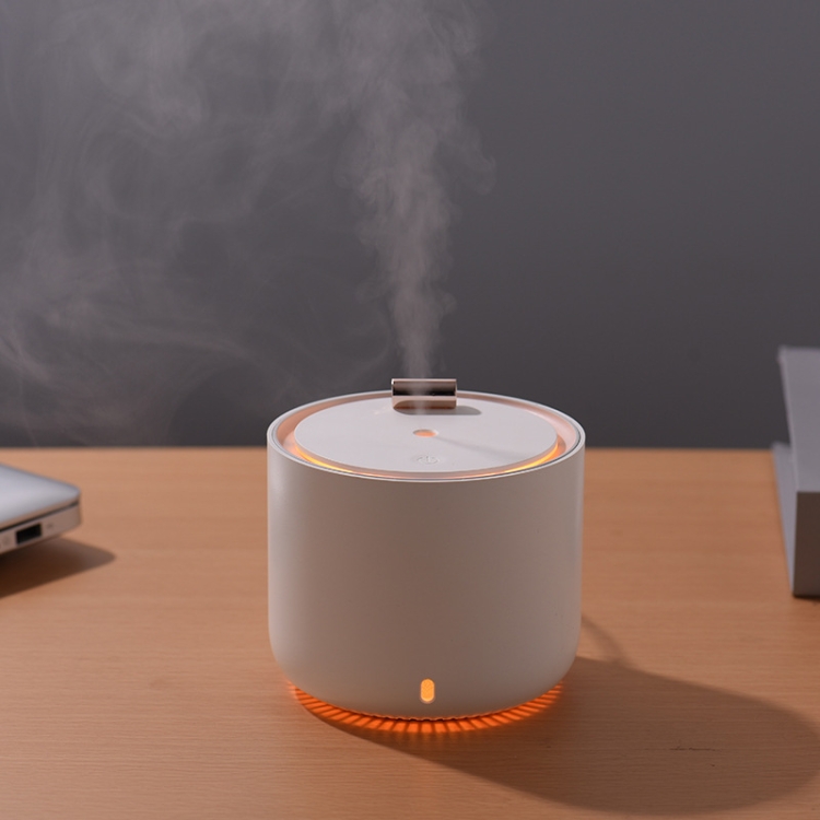 

H04 White Battery Type Mini Humidifier Creative Car Humidifier Home Colorful Night Light Humidifier