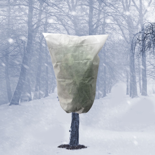 

2 PCS Winter Plant Antifreeze Cold Protective Cover Non-Woven Tree Nursery Cover Tree Bag, Specification: 60x80cm