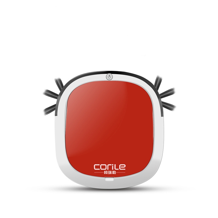 

CORILE Y017 Automatic Induction Obstacle Avoidance Ultra-Thin Household Charging Smart Sweeping Robot, EU Plug(Cherry Red)