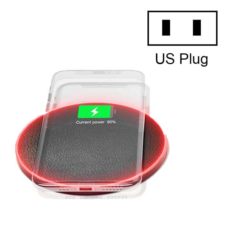 

JAKCOM TWC Multifunctional Wireless Charging with Constant Temperature Heating Function US Plug (Black)