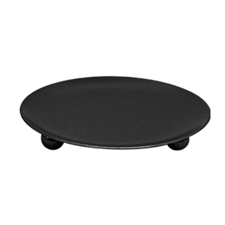 

6 PCS European Romantic Iron Geometric Candle Holder Table Decoration, Size: Large(Black)