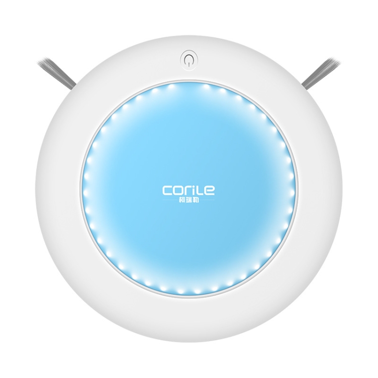 

CORILE Y019 Smart Vacuum Sweeping Robot with Atmosphere Light, EU Plug(Blue)