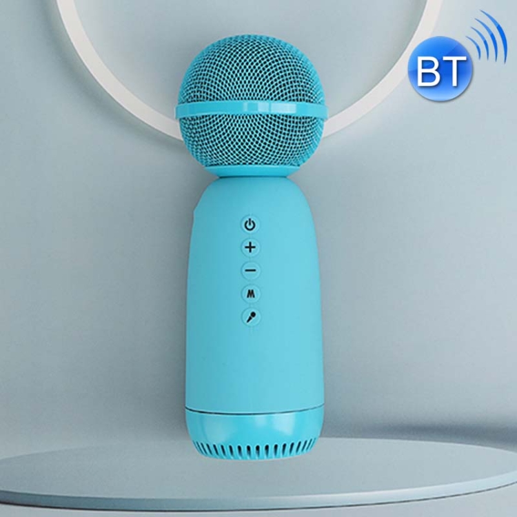 

MC-001 Home Children Live Singing Wireless Bluetooth Microphone Speaker(Vibrant Blue)