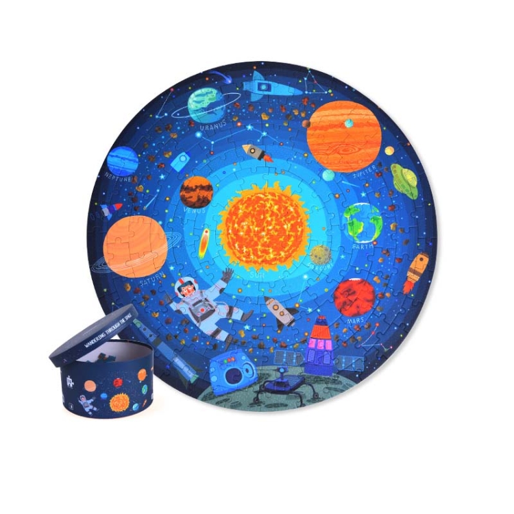 

MiDeer Children Educational Early Education Paper Picture Puzzle Toy 150 PCS / Set(Spacewalk)