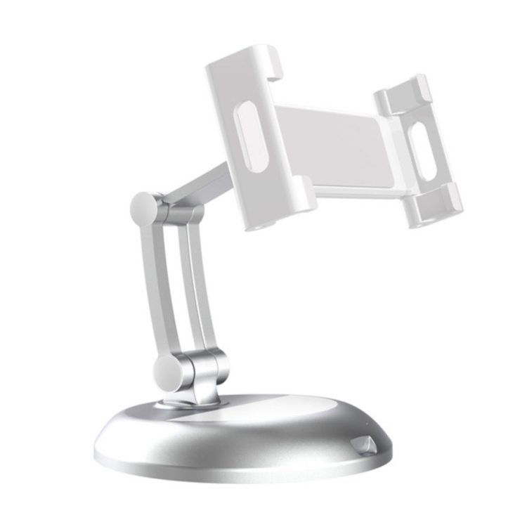

Live Broadcast Mobile Phone Tablet Desktop Holder, Support 6.3-10.2 inch Mobile Phone or Tablet(Silver)
