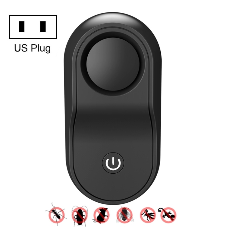 

BG301 Ultrasonic Rodent Repeller Electronic Multi-Purpose Insect Repeller, Plug Type: US Plug 110V(Black)