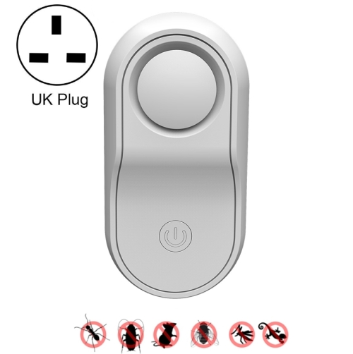 

BG301 Ultrasonic Rodent Repeller Electronic Multi-Purpose Insect Repeller, Plug Type: UK Plug 220V(White)