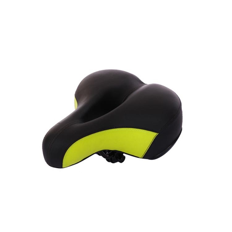 

Mountain Bike Bicycle Seat Reflective Bicycle Saddle Cushion Comfortable Cushion(Green)