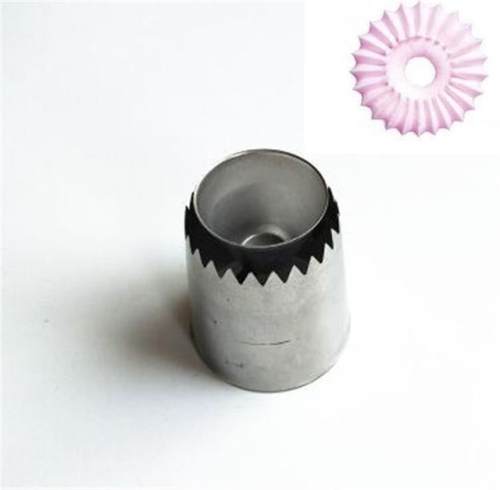 

2 PCS Piping Shape Nozzles Cake Decorating Cookies Mold(A)