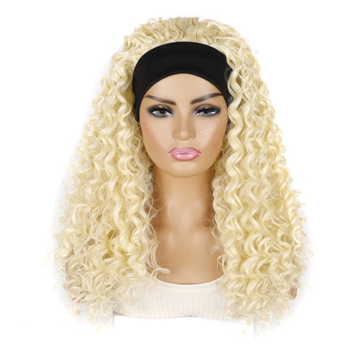 

Hairband Wig Headgear Volume Chemical Fiber Wig Headgear, Color Classification: 613#O