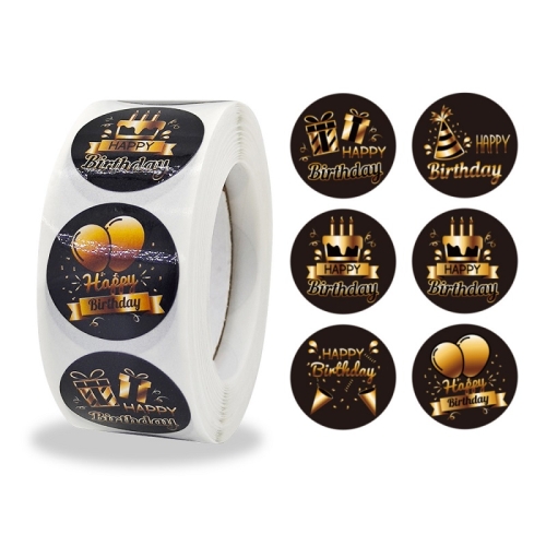 

5 PCS Birthday Party Stickers Kids Cute Decoration Stickers(2.5cm / 1inch)