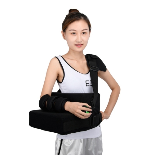 

Strap Style Shoulder Abduction Fixation Brace Scapula Dislocation Fracture Fixation Pillow with Grip Ball, Specification: Right