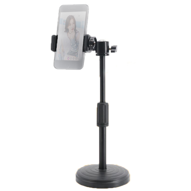 

2 PCS Mobile Phone Multifunctional Live Broadcast Lifting Bracket Desktop Universal Bracket, Model: ZM-17