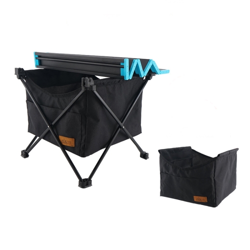 

CLS Outdoor Folding Picnic Table Storage Hanging Bag Portable Invisible Pocket Storage Hanging Pocket,Style: Table Small + Small Pocket