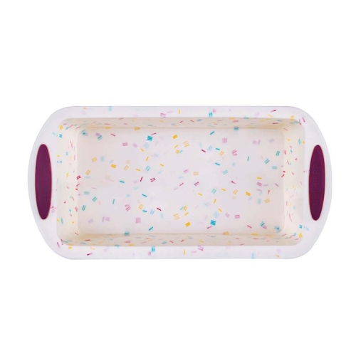 

GW20035 DIY Candy Color Cartoon Silicone Cake Toast Ice Tray Mold, Specification: 12 Inch Rectangular