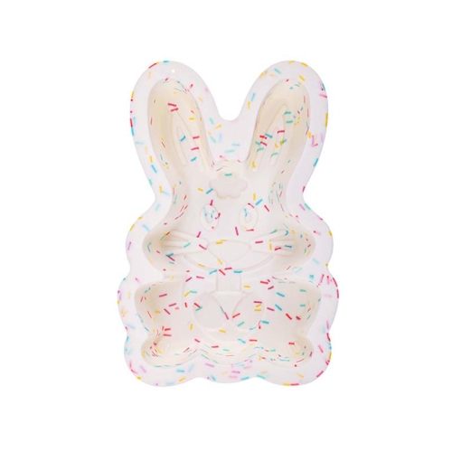 

GW20035 DIY Candy Color Cartoon Silicone Cake Toast Ice Tray Mold, Specification: 8 Inch Bunny