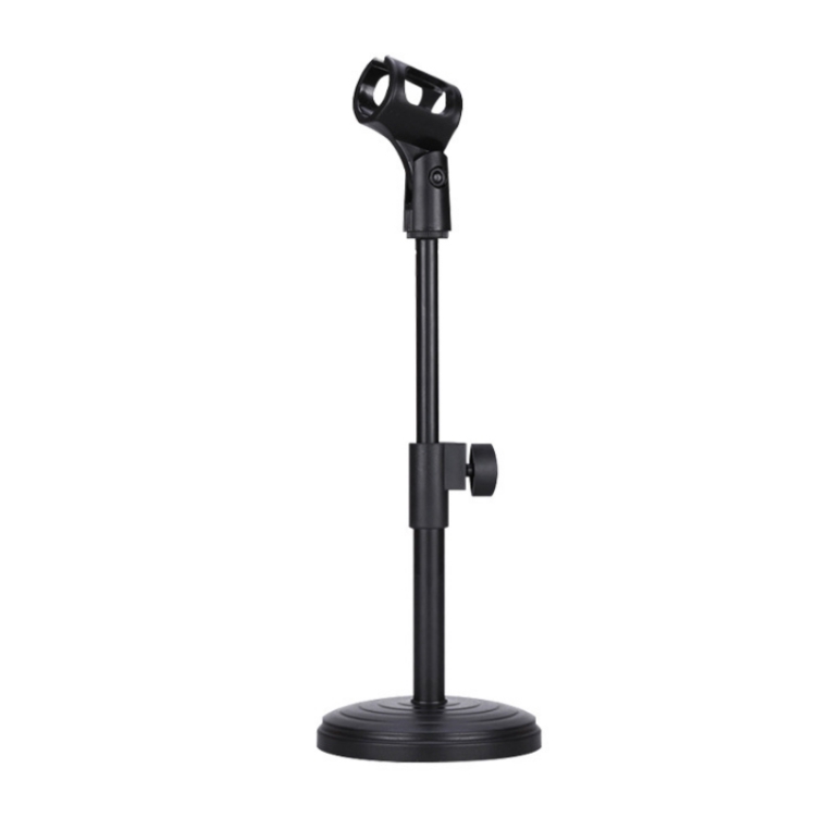 

2 PCS Desktop Microphone Stand Desktop Multifunctional Live Microphone Stand with Lifting (ZM-02)