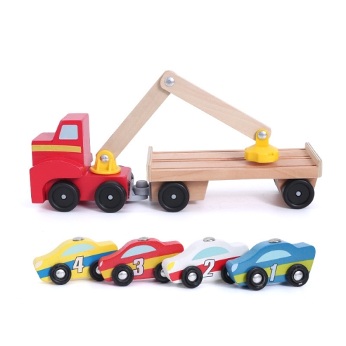 

Baby Magnetic Car Loader Building Block Toy Child Intelligence Assemble Toy